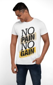 No pain- printed Fun and lovely - Family things - Comfy tees for Men