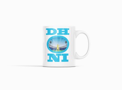 Dhoni, Image on O - IPL designed Mugs for Cricket lovers