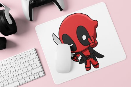 Baby deadpool - Printed animated Mousepad for animation lovers