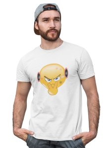 I Am Watching You Emoji T-shirt (White) - Clothes for Emoji Lovers -Foremost Gifting Material for Your Friends and Close Ones