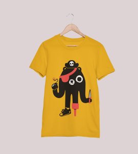 Illustration art - Printed Tees for men - super comfy - designed for fun and creative atmosphere around you - youth oriented design