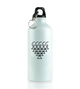 Saraswati Yantra sipper bottle - Evoke Wisdom and Knowledge