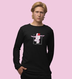 Te Amo Te Quiero: (black) Full Sleeve T-Shirt For Singles